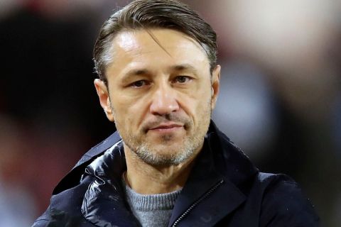 Ο προπονητής της Μονακό, Νίκο Κόβατς, σε στιγμιότυπο της αναμέτρησης με τη Ρεάλ Σοσιεδάδ για το Europa League 2021-2022 στο "Λουί Ντε", Μόντε Κάρλο | Πέμπτη 25 Νοεμβρίου 2021