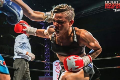 Friday Boxing Fight Night by Stoiximan: "Μάγεψε" η Λιναρδάτου