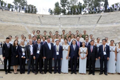 Τα συγχαρητήρια του Τόμας Μπαχ για την Τελετή Αφής της Ολυμπιακής Φλόγας