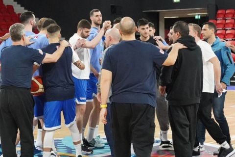 Προκριματικά EuroBasket 2025: Η Εθνική Ελλάδας προπονήθηκε στη Χάγη εν όψει του ματς με την Ολλανδία