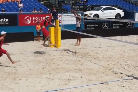 Ο τελικός των ανδρών του beach volley World Tour στις οθόνες σας