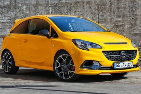 Ready for take-off: The new Opel Corsa GSi is powered by the brands punchy, turbocharged, 1.4-litre petrol engine producing 110 kW/150 hp.