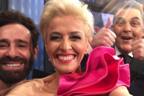 Η απάντηση της παρουσιάστριας του ελληνικού τελικού της Eurovision στα σχόλια για το ντύσιμό της