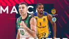 LIVE το Game 2 του Παναθηναϊκού AKTOR με την Μακάμπι για τα playoffs της EuroLeague