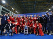 Ο Ολυμπιακός θριάμβευσε 14-4 επί του Παναθηναϊκού και κατέκτησε το Stoiximan Κύπελλο στο πόλο ανδρών