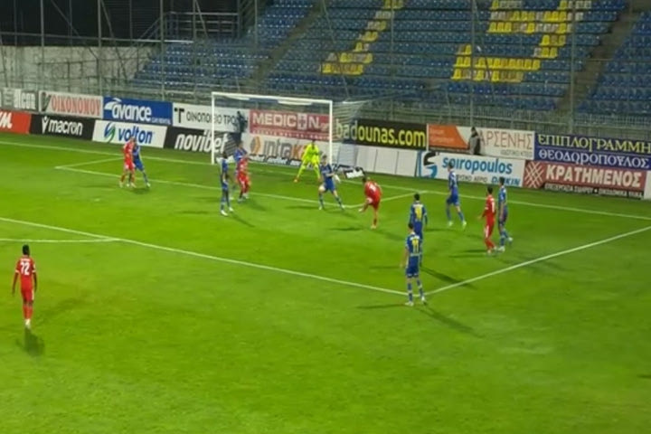 Το 1-0 του Πανσερραϊκού με τον Τομάς