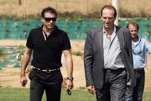 Ο Ζαγοράκης στην προπόνηση