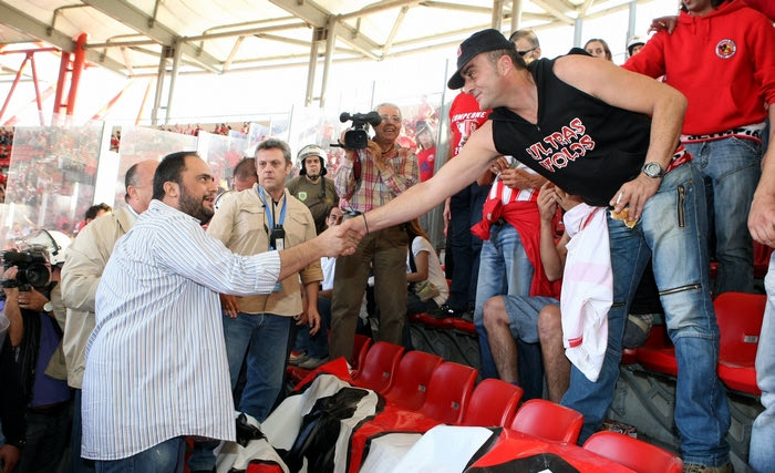 Συνάντηση Μαρινάκη με οπαδούς