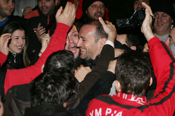 Αποθεώθηκαν Αγγελόπουλοι και παίκτες στο ΣΕΦ