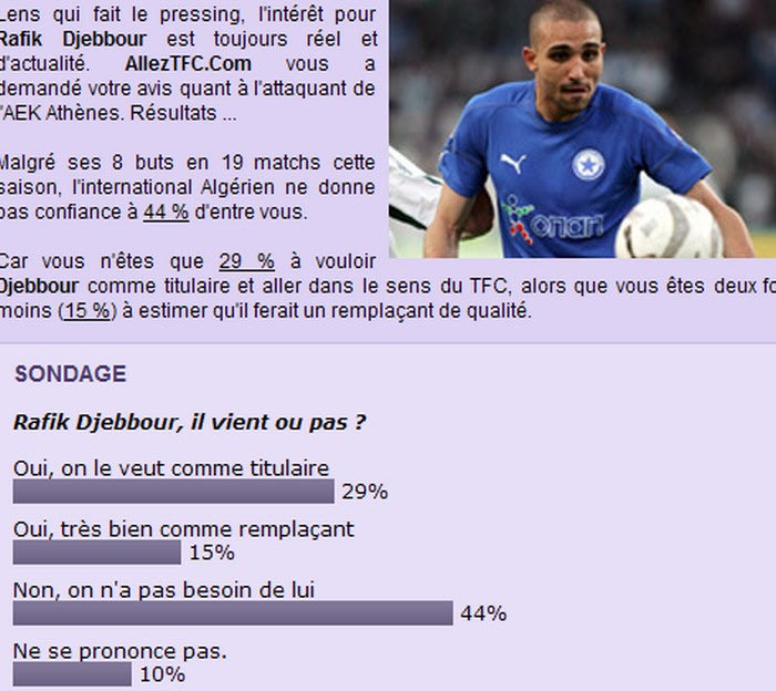 Δεν θέλουν Τζιμπούρ οι οπαδοί της Τουλούζ!