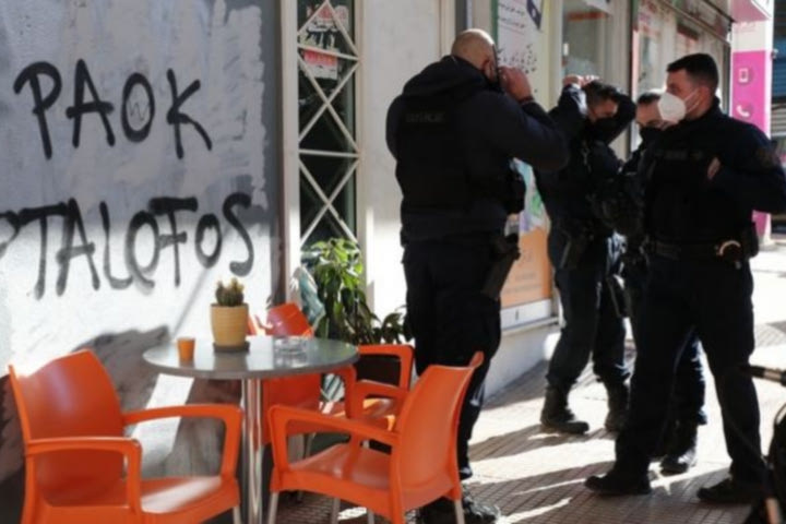 Σφραγίστηκε ο σύνδεσμος του ΠΑΟΚ στην Ομόνοια που λειτουργούσε παράνομα