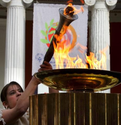 Στην Κύπρο η Φλόγα της Ελπίδας
