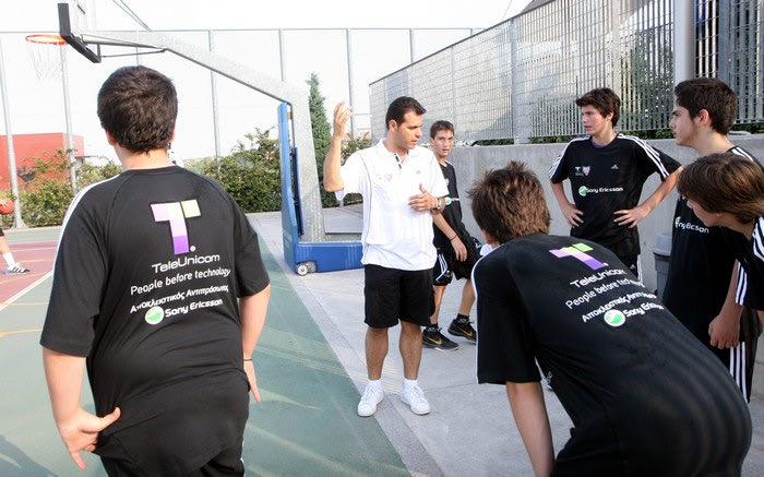 Ο Ιτούδης στo Basketball Academy Club