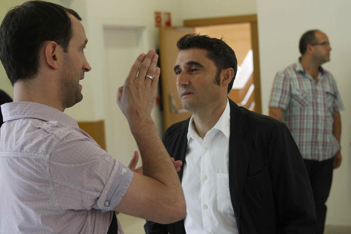 Ο Βαλβέρδε στο πλευρό του Ουρούτια στο Μπιλμπάο
