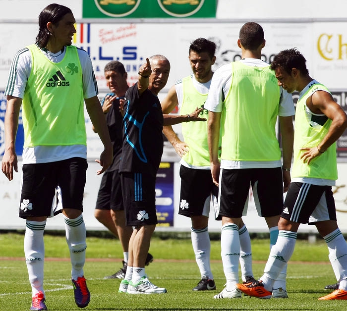 Πρώτη προπόνηση στο Κίτσμπουελ