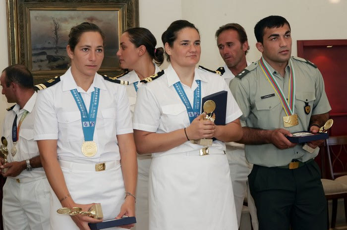 Η βράβευση των πρωταθλητώ​ν Ενόπλων Δυνάμεων κ Σωμάτων Ασφαλείας
