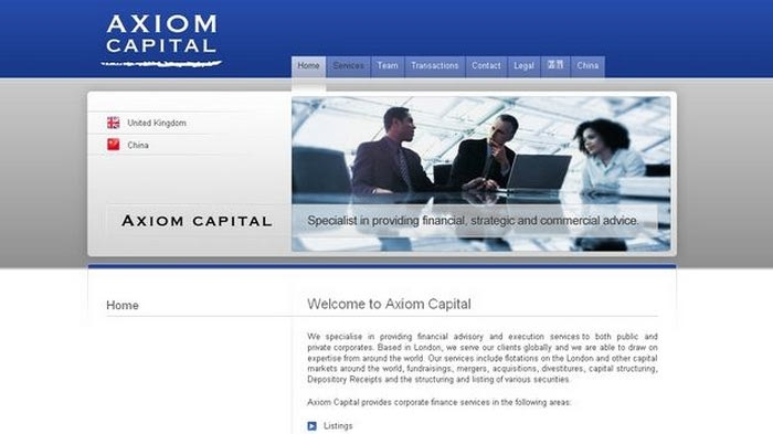 Άμεση πρόταση της Axiom Capital