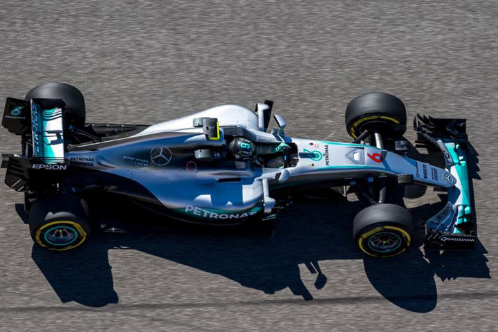 O Rosberg τον καλύτερο χρόνο της ημέρας