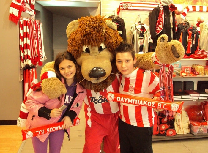 Στο Official Olympiacos B.C. Store ο Θρυλέων