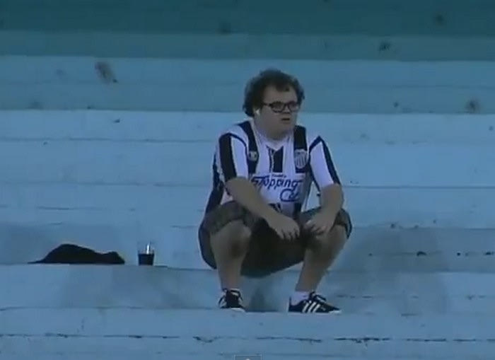 Ο μοναχικός οπαδός της Σάντα Κρουζ