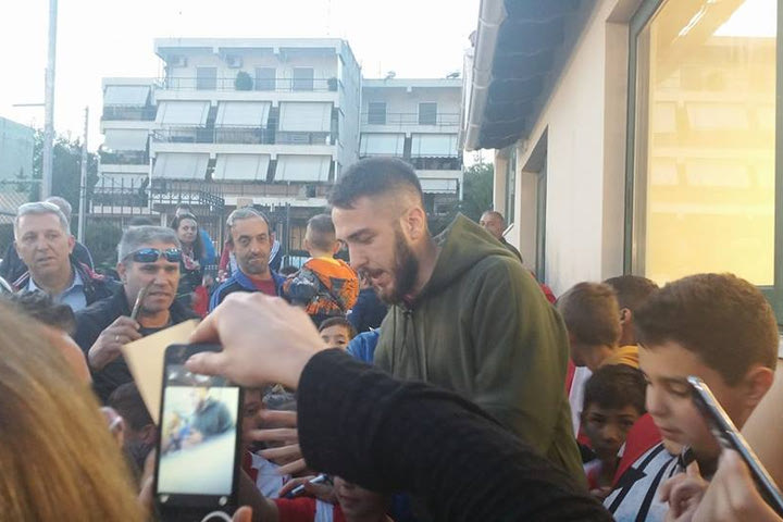 Αποθέωση Φορτούνη στο Μενίδι