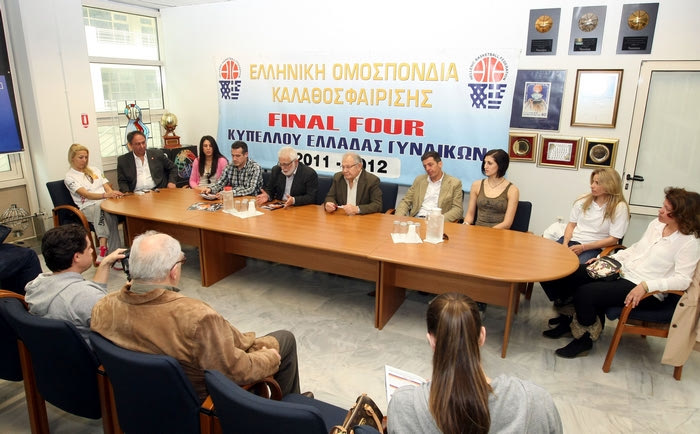 Η συνέντευξη Τύπου του φάιναλ-φορ Γυναικών