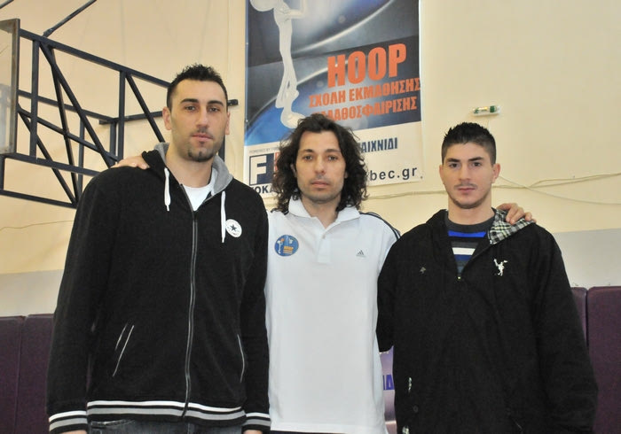 Στην σχολή μπάσκετ HOOP oι Ντικούδης-Γιαννακίδης