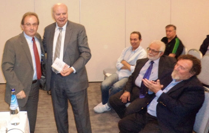 Τιμήθηκε ο Βασιλακόπουλος