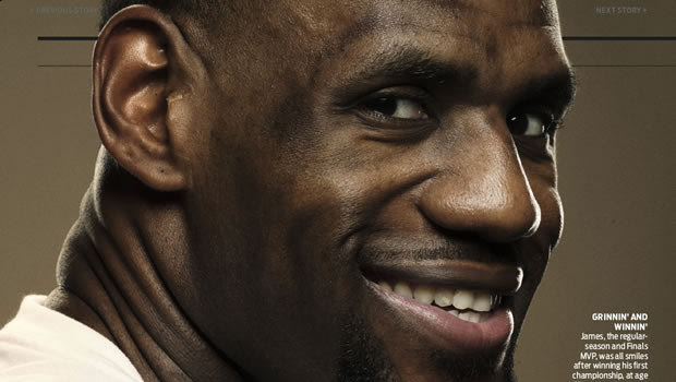 ‘Εγινε εξώφυλλο ο LeBron James