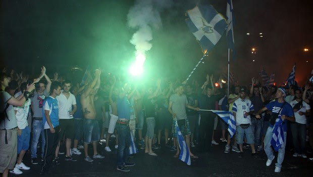 Η Γερμανία βάφτηκε… μπλε
