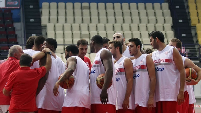 Η πρώτη προπόνηση του Ολυμπιακού