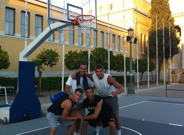 Η παρουσίαση των παικτών της Εθνικής 3×3