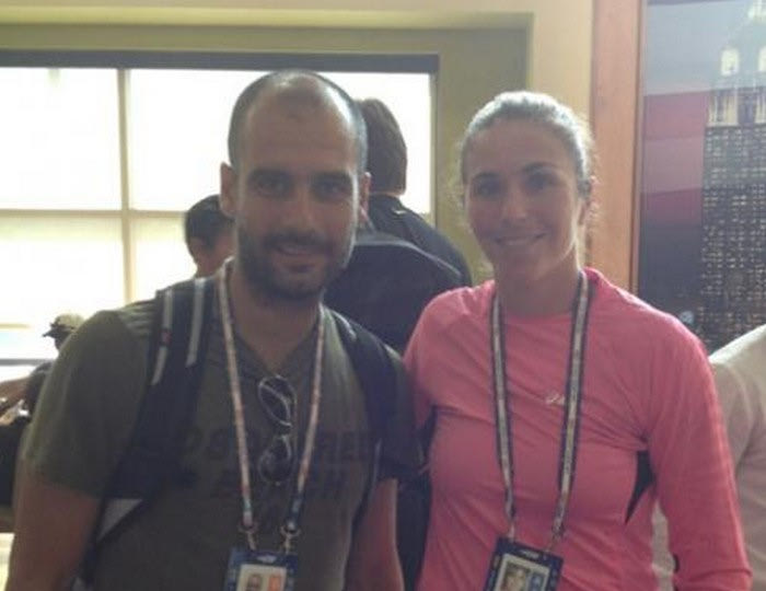 Ο Γκουαρδιόλα στο US Open!