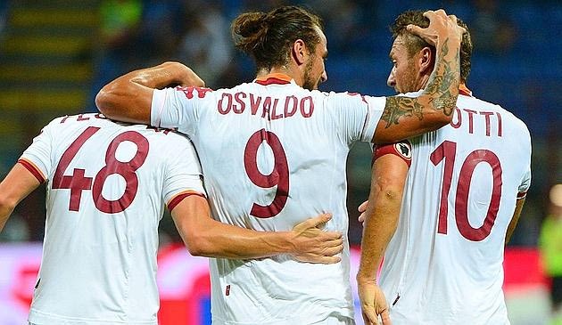 Θρίαμβος της Ρόμα στο Μιλάνο