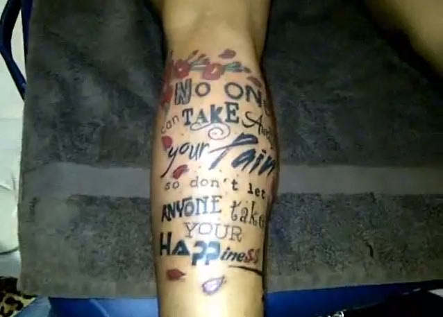 Το νέο tattoo του Αντρέ Σάντος