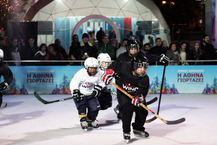 H WIND φέρνει το ice hockey στην καρδιά της Αθήνας