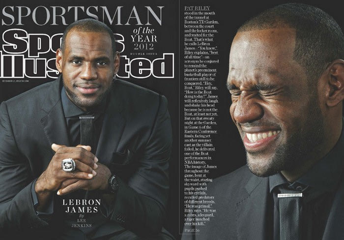 Το Sports Illustrated προτίμησε τον ΛεΜπρόν
