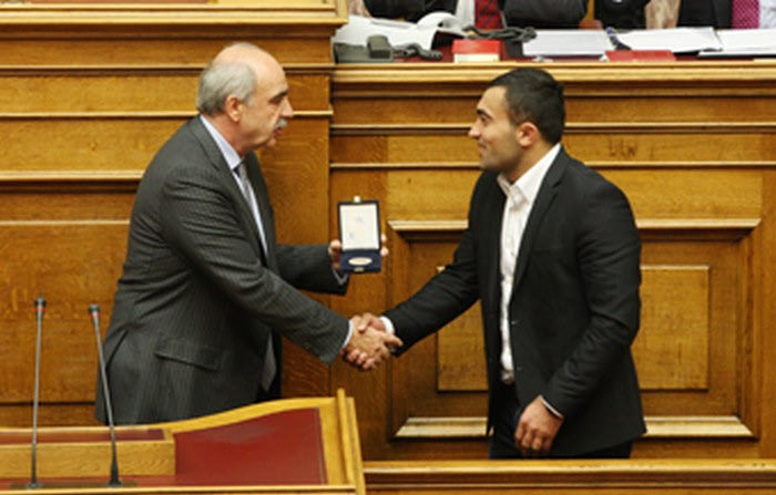 Η Βουλή τίμησε τους Ολυμπιονίκες
