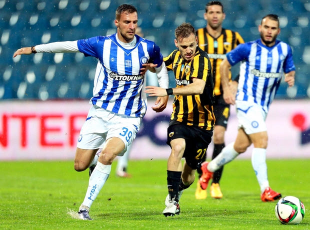 Ισόπαλοι με σκορ 1-1 Ηρακλής και ΑΕΚ στο βροχερό “Καυτανζόγλειο”