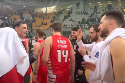Ολυμπιακός: Ο ανυπόμονος Λαρεντζάκης και τα high-five του Μπαρτζώκα