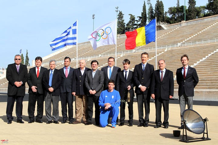 Η Ολυμπιακή Φλόγα στο Μπρασόβ