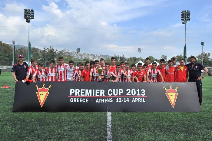 Η ομάδα του Ολυμπιακού (Κ15) διακρίθηκε στο Νike Premier Cup
