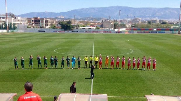 Ολυμπιακός-Παναθηναϊκός 3-0 στο πρωτάθλημα Κ20