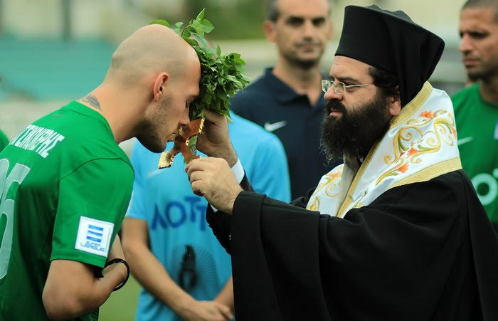 Μετά τον αγιασμό παρών ο Ζοσέ