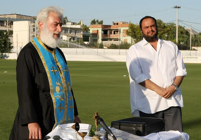 Παρουσία Μαρινάκη ο αγιασμός