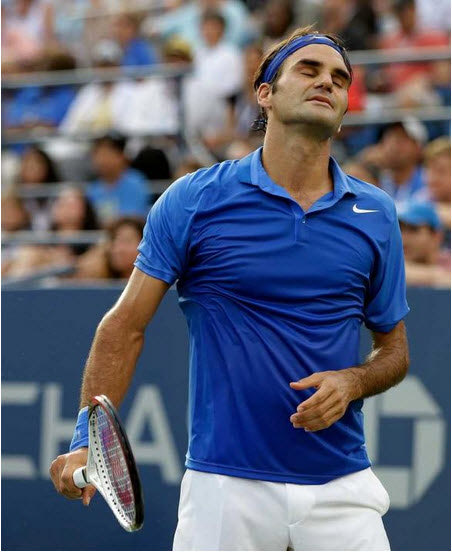 Αποκλείστηκε ο Φέντερερ από το US Open