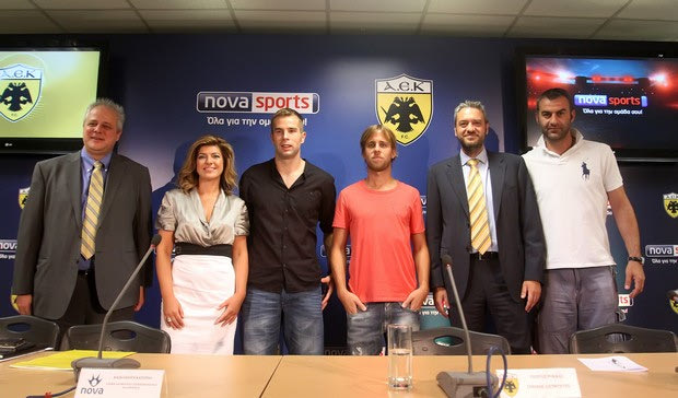 Χέρι-χέρι ΑΕΚ και Nova για τη νέα σεζόν