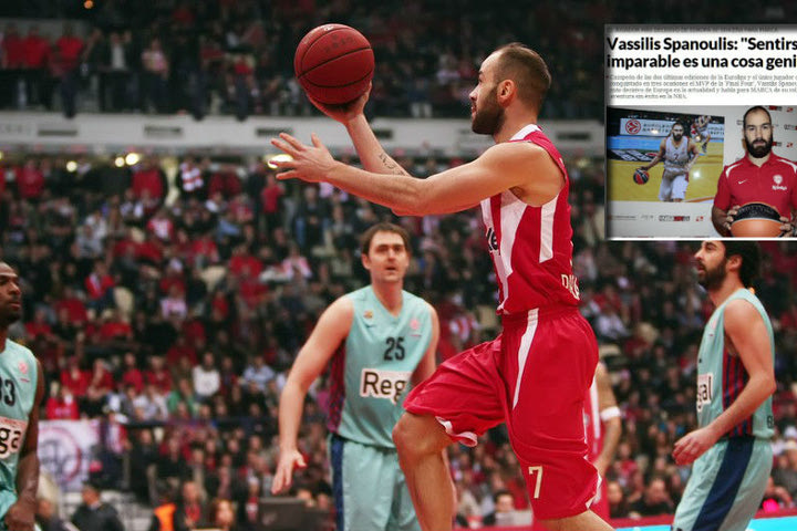 Ο Σπανούλης στην Marca: “Γι’ αυτό δεν πήγα στην Μπαρτσελόνα”