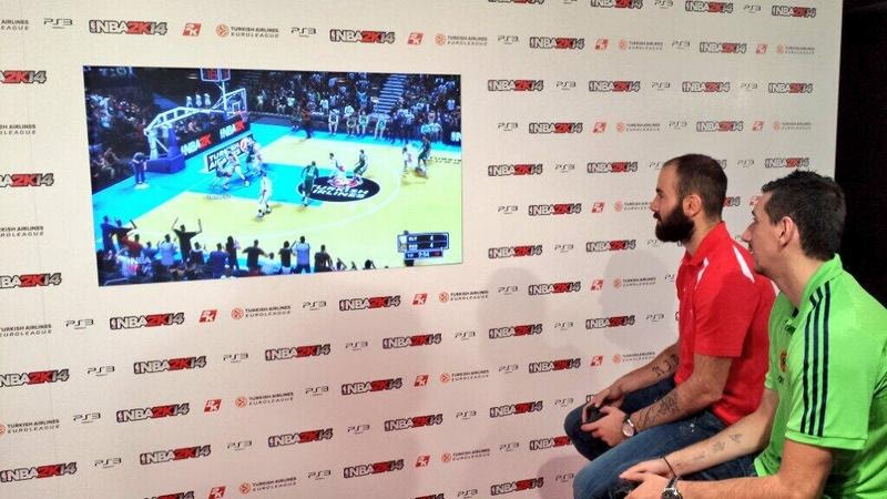 Σπανούλης VS Διαμαντίδης στο NBA 2K14