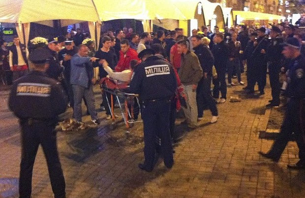Αιματηρά επεισόδια πριν το Ουκρανία-Αγγλία